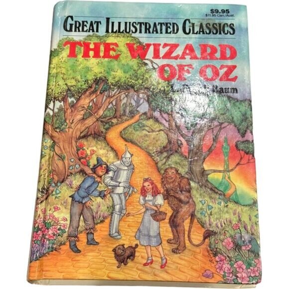 Great Illustrated Classics "The Wizard Of Oz" Hardcover Book - Picture 1 of 6